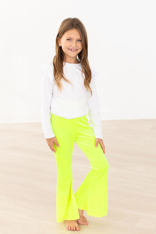 SALE Neon Yellow Velvet Bells - By Baano