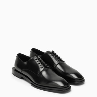Black leather lace-up - By Baano