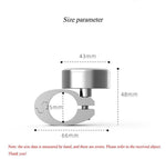 7/8" Universal Motorcycle Handlebar Watch Bike Hand Grip Bar Mount Dial Clock Motorcycle Handlebar Watch  Mount Clock Glow Mount Clock Dial Watch Fit  Waterproof For Scooter Bicycle Motor ATV Stevvex