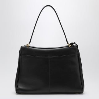 Smooth Black Calfskin Medium Rodeo Bag - By Baano