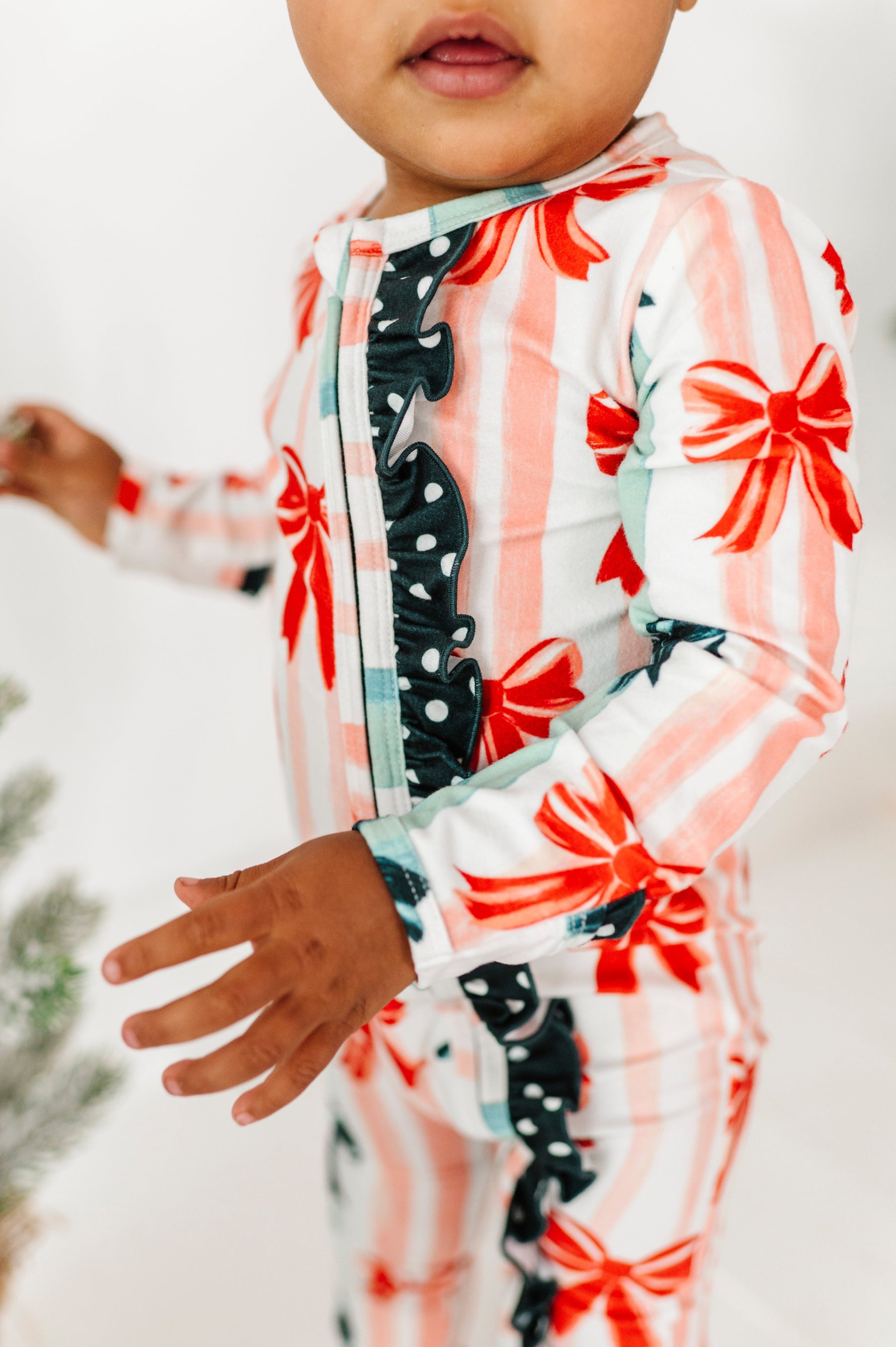 Bows | ZIP ROMPER - By Baano