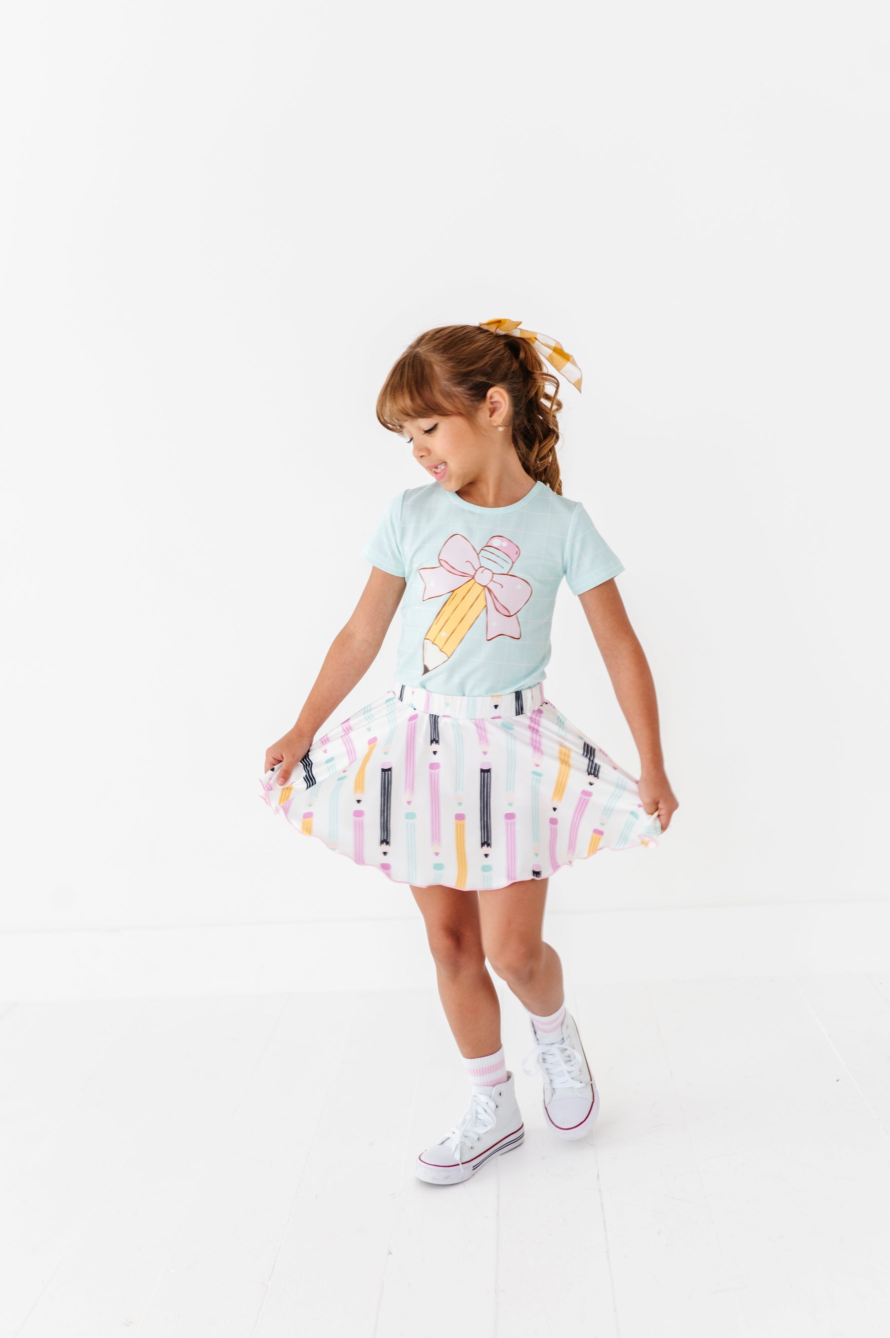 Pretty Pencils Spin Skort - By Baano