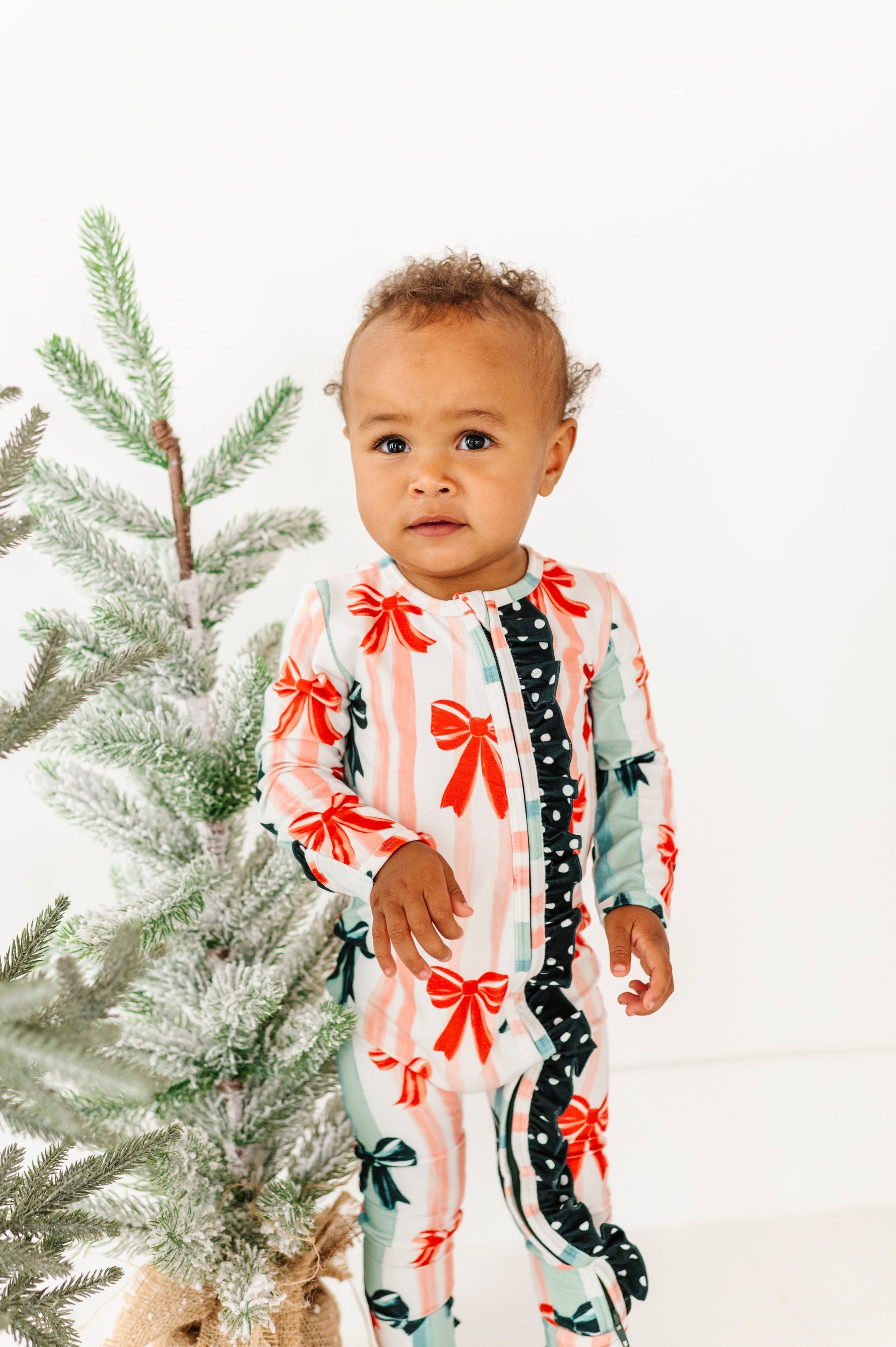 Bows | ZIP ROMPER - By Baano