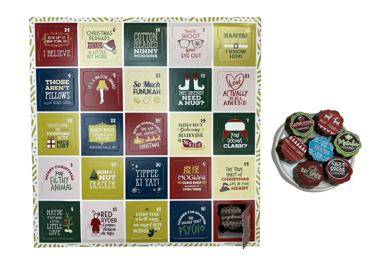 Holiday Movie Calendar Advent