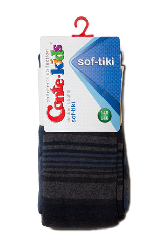Conte-Kids Cotton Terry Tights - Sof-Tiki 399 - By Baano