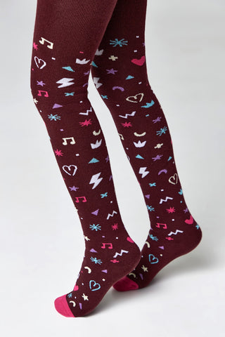 Conte-Kids Cotton Terry Tights - Sof-Tiki 518 - By Baano
