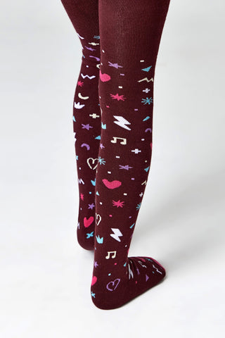 Conte-Kids Cotton Terry Tights - Sof-Tiki 518 - By Baano