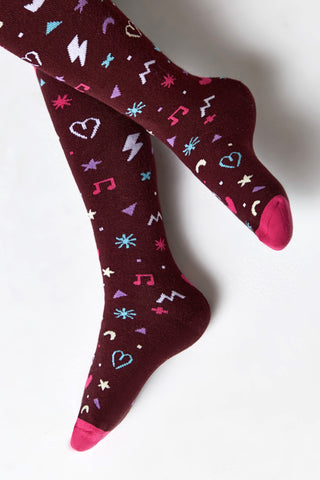 Conte-Kids Cotton Terry Tights - Sof-Tiki 518 - By Baano