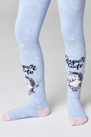 Conte-Kids Cotton Terry Tights - Sof-Tiki 521 - By Baano