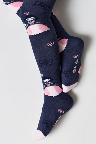 Conte-Kids Cotton Terry Tights - Sof-Tiki 523 - By Baano