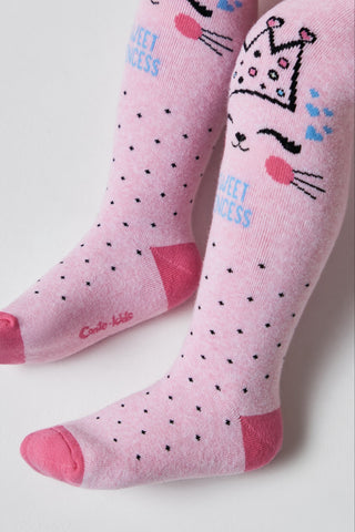 Conte-Kids Cotton Terry Tights - Sof-Tiki 524 - By Baano