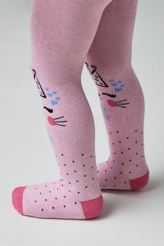 Conte-Kids Cotton Terry Tights - Sof-Tiki 524 - By Baano