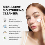 Birch Juice Moisturizing Cleanser - Unclogs hidden sebum, Clears away dead skin cells, Soothing 5.07 fl.oz