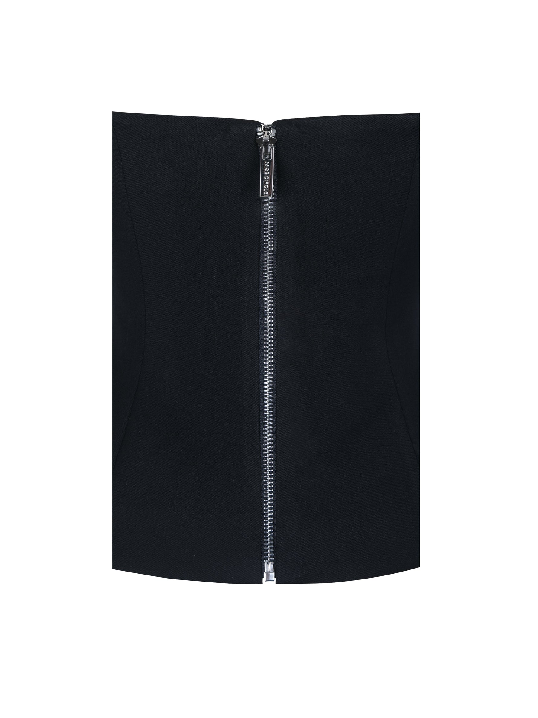 Quinette Black Peplum Top with Beaded Asymmetrical Cape Miss Circle