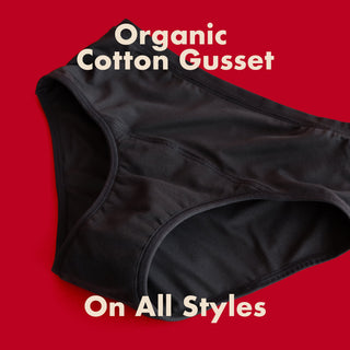 The High Waisted Period. in Microfiber For Medium Flows