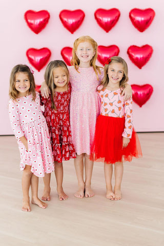 SALE Bubblegum Pink Sequin Dress - By Baano