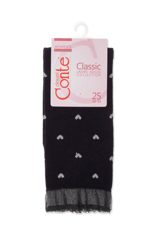 Conte Cotton Socks Classic - 243 Airy Sole and Lurex - By Baano