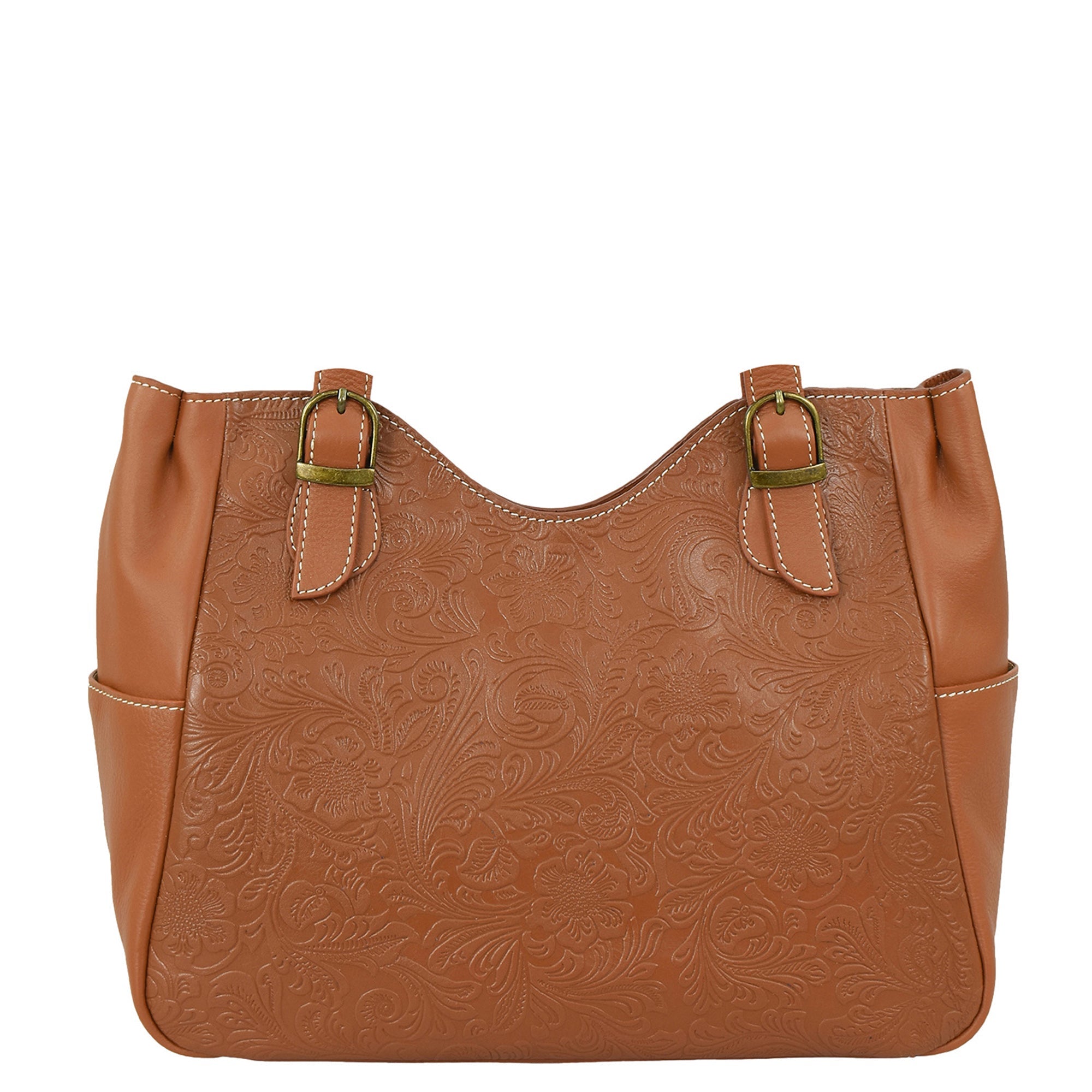Heritage Leather Shoulder Bag - 8065