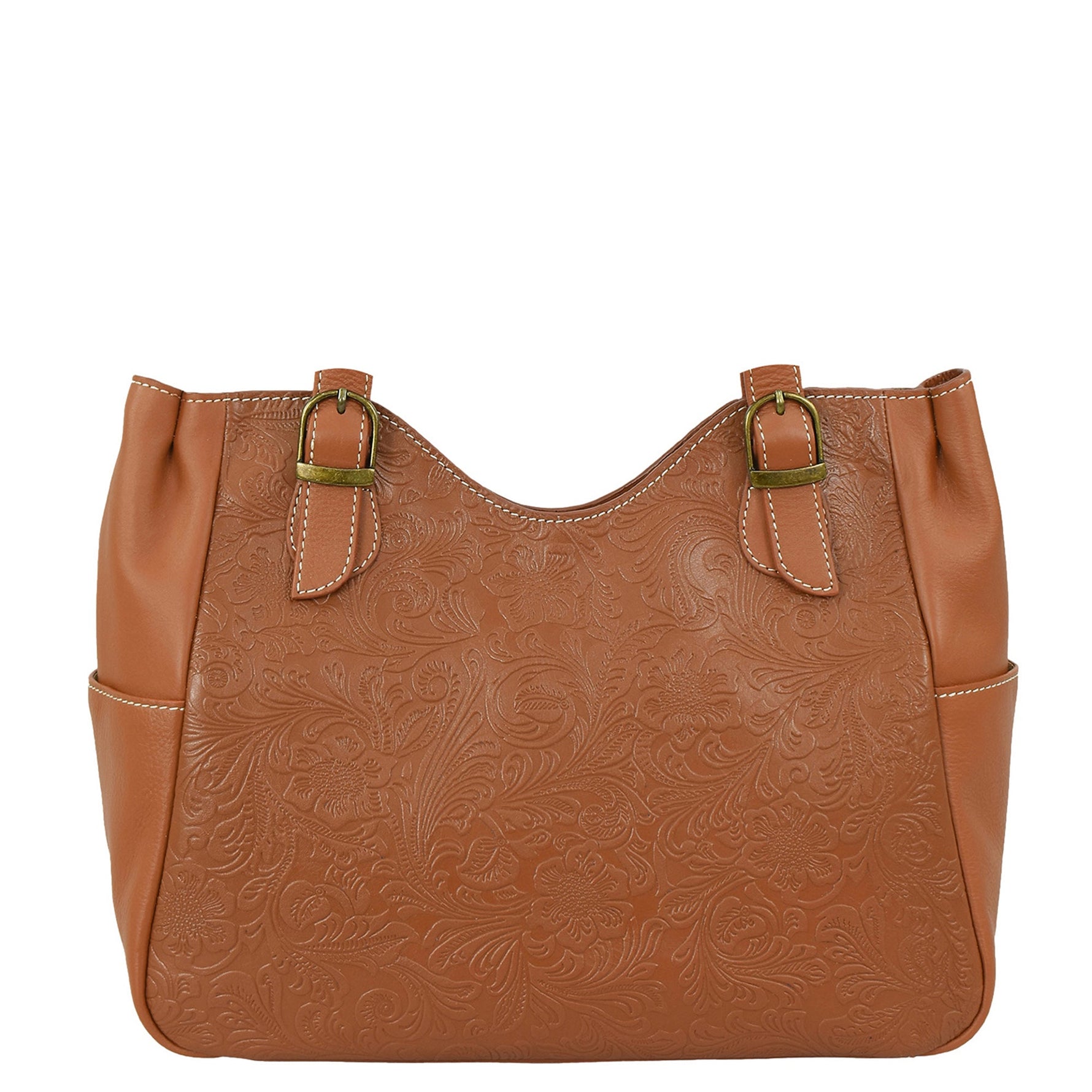 Heritage Leather Shoulder Bag - 8065