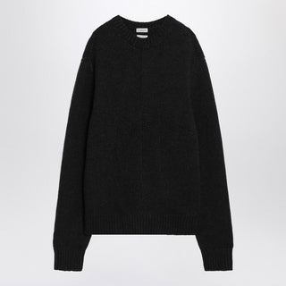 Dark Gray Cashmere Sweater - By Baano