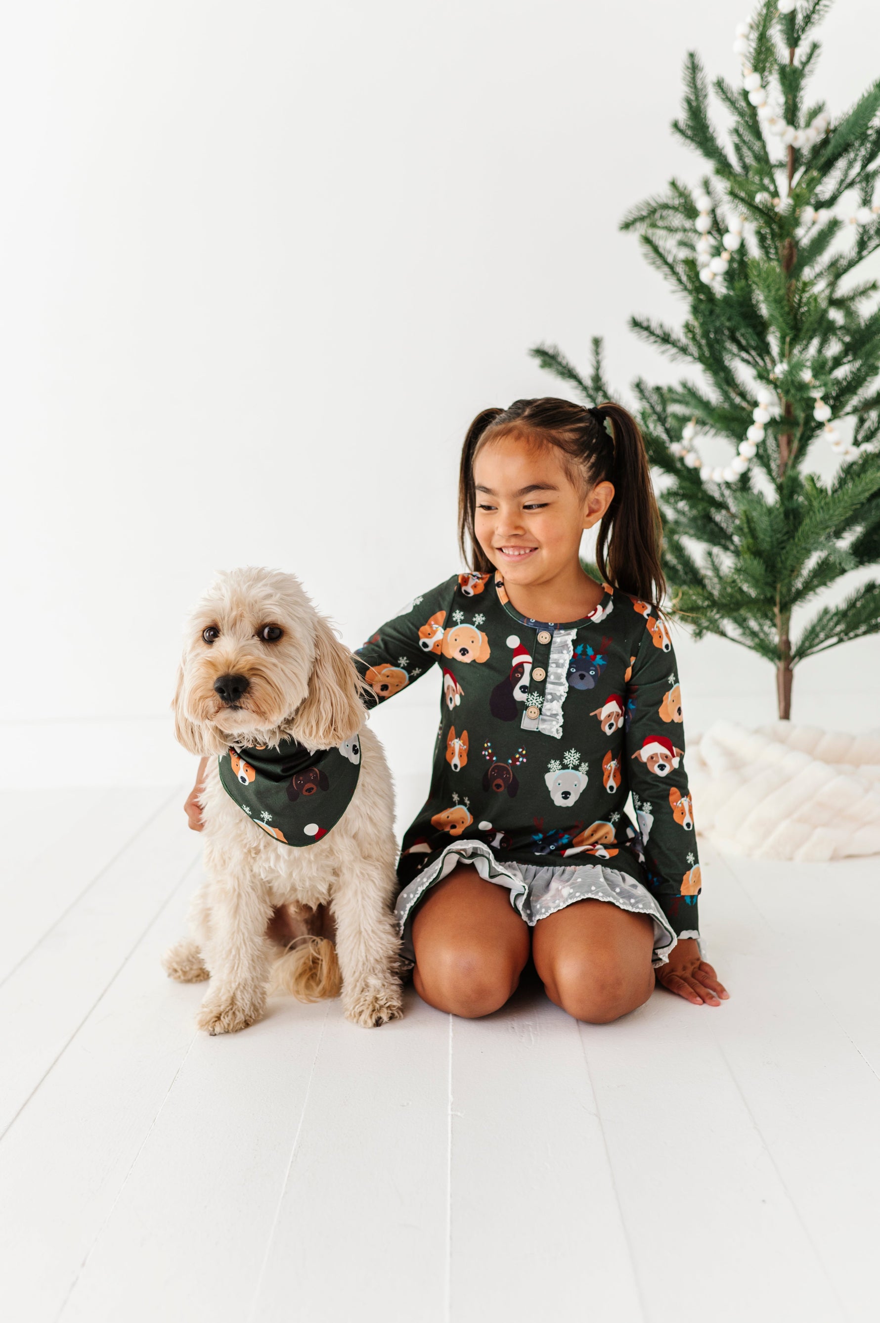 Christmas Doggies | NIGHTGOWN - By Baano