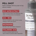 Dr. Melaxin Peel Shot Exfoliant Black Rice Ampoule - By Baano