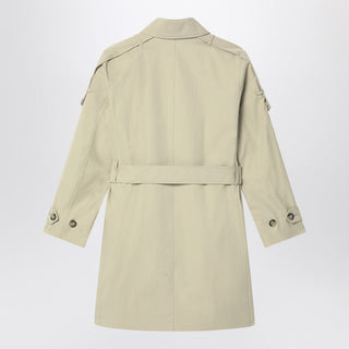 Double-breasted Trench Coat With Belt - By Baano