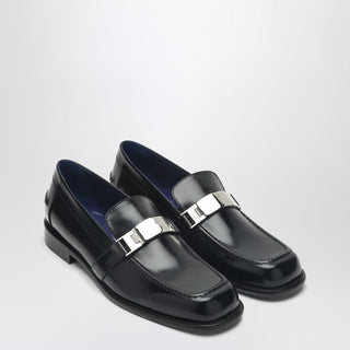 Mocassino Tower Black In Leather