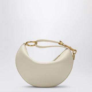 Ivory Leather Knight Bag - By Baano