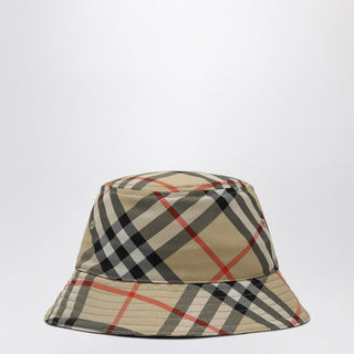 Fishermans Hat With Check Pattern - By Baano