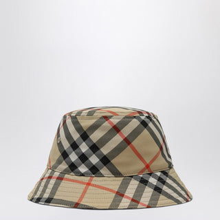 Fishermans Hat With Check Pattern - By Baano