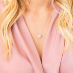 The Dolly Necklace in Silver - A Starlette Best Seller!