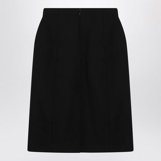Black Hourglass Midi Skirt - By Baano