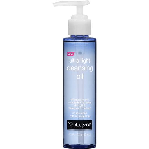 Neutrogena Ultra Light Cleansing Oil & Makeup Remover, 4 Fl. Oz