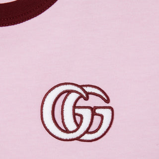 Embroidered cotton jersey T-shirt - By Baano