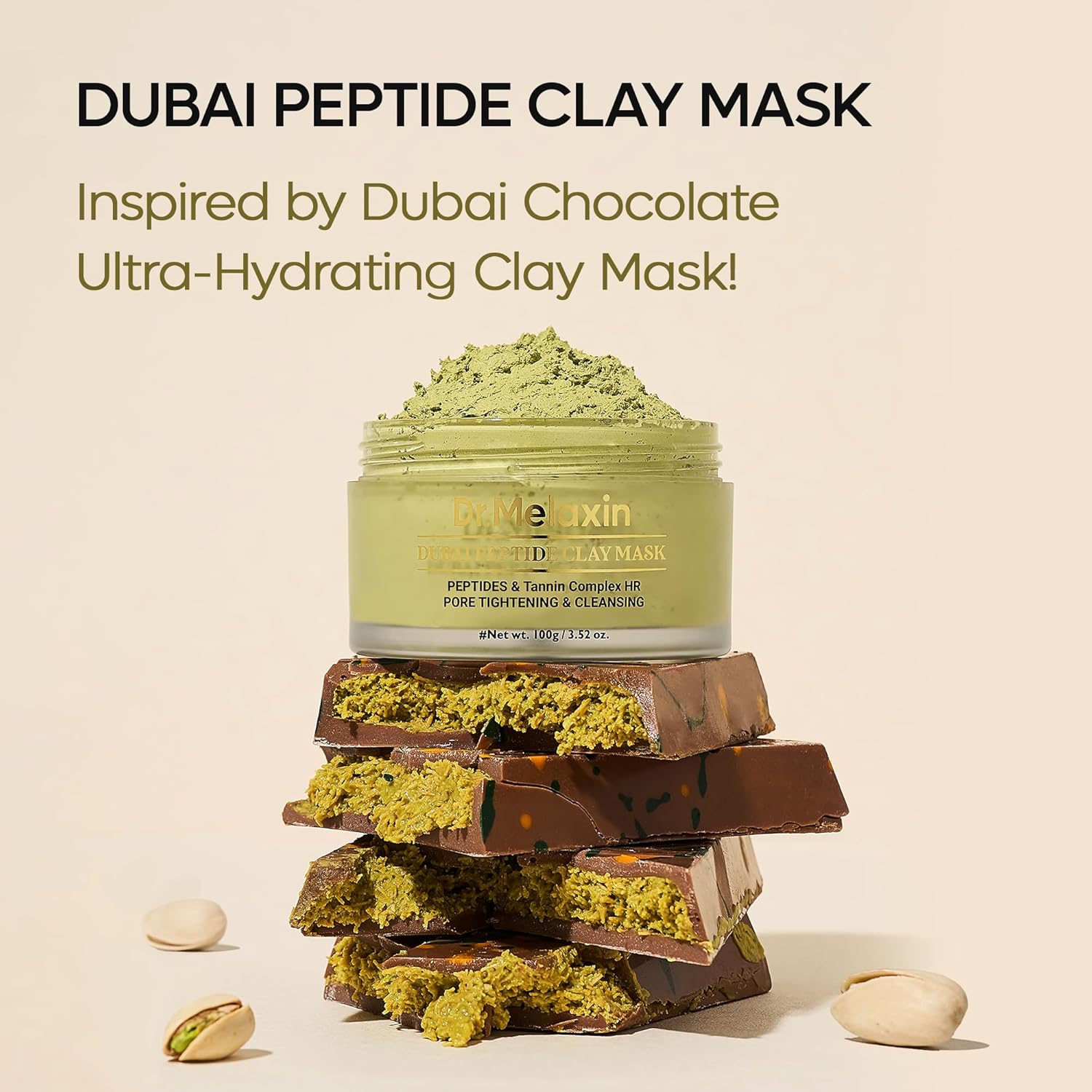 Dr. Melaxin Dubai Peptide Clay Mask - By Baano