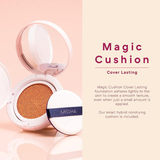 Missha M Magic Cushion Cover Lasting #21 Neutral Light Beige - By Baano