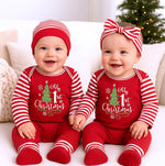 My 1st Christmas Cotton Romper - By Baano