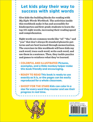 My Sight Words Workbook: 101 High-Frequency Words Plus Games & Activities! (Spiral Bound) - By Baano