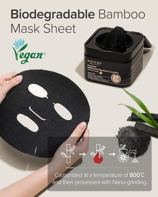 Mary & May Premium Idebenone Blackberry Complex Essence Mask