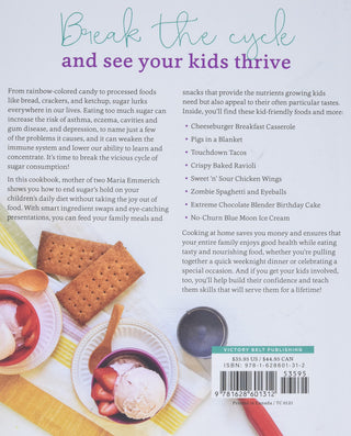 Sugar-Free Kids: Over 150 Fun & Easy Recipes to Keep the Whole Family Happy & Healthy (Spiral Bound) - By Baano