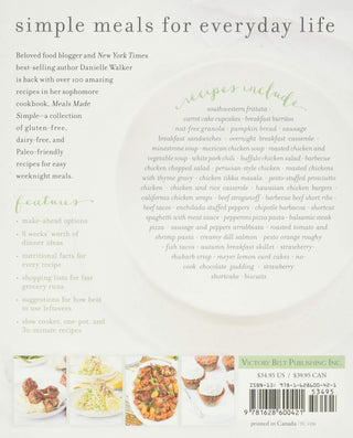 Danielle Walker's Against All Grain: Meals Made Simple: Gluten-Free, Dairy-Free, and Paleo Recipes to Make Anytime - By Baano