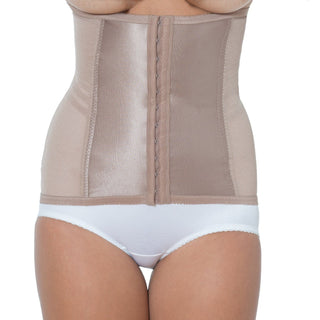 Style 821 | Shapette Powermesh Satin Panel Waist Cincher Rago Shapewear