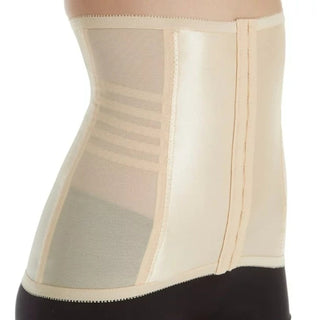Style 821 | Shapette Powermesh Satin Panel Waist Cincher Rago Shapewear