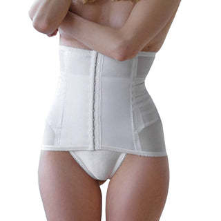 Style 821 | Shapette Powermesh Satin Panel Waist Cincher Rago Shapewear