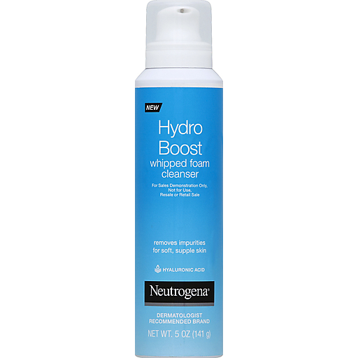 Neutrogena Hydro Boost Whipped Foam Cleanser 5 Oz. Pump