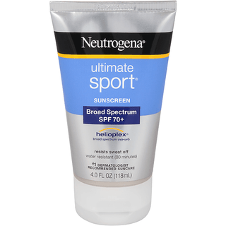 Neutrogena Ultimate Sport Lotion Broad Spectrum SPF 70+ Sunscreen 4.0 Fl. Oz. Tube