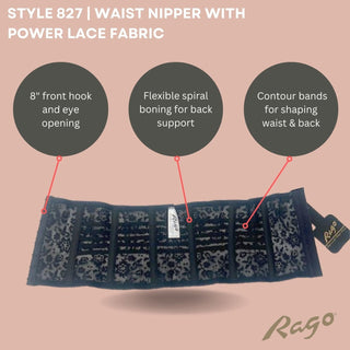 Style 827 | Waist Nipper Rago Shapewear