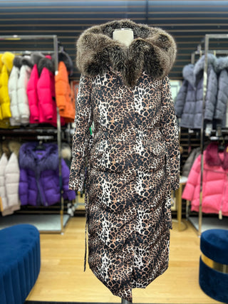 Genuine Silver Fox Down Insulated Parka - By Baano