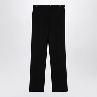 Black Wool Trousers